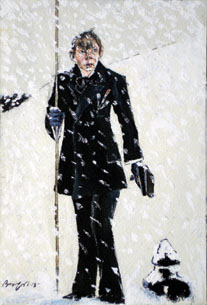 Bror Hjorth, Sj&auml;lvportr&auml;tt, 1913
